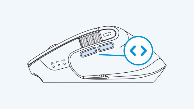 Navigeer met je muis