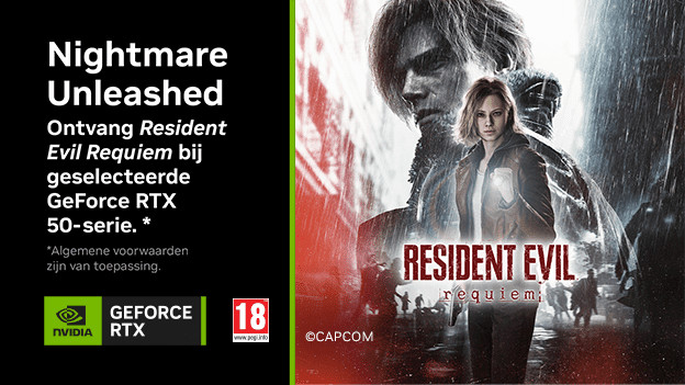 Resident Evil Requiem GeForce RTX 50 Series Bundel