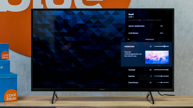 helderheid instellingen
