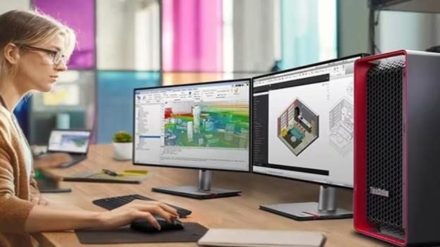 3D bewerking met een workstation videokaart gaat beter door de tensor cores
