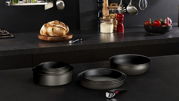 Tefal Ingenio pans in kitchen