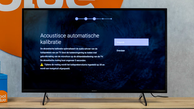 Calibrate acoustics.