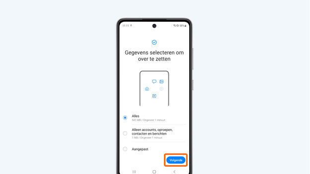 3. Gegevens overzetten