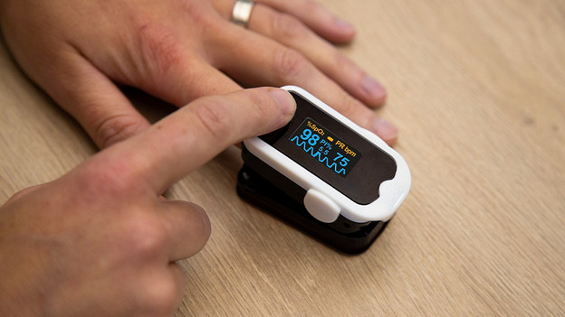 Saturatiemeter gebruiken