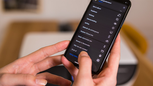 Klik nu  op 'Druk af'