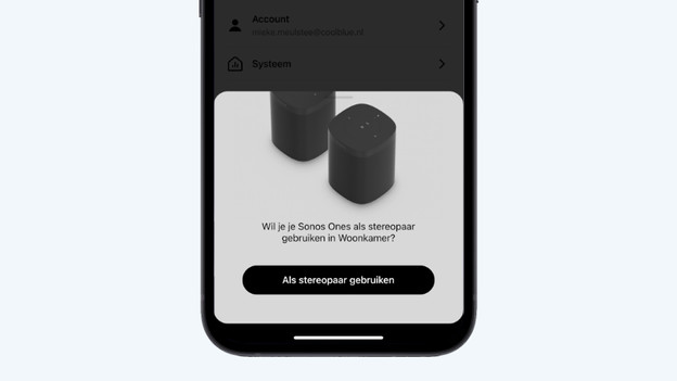 Stap 3: open het menu