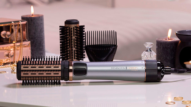 Remington keratin curling brush