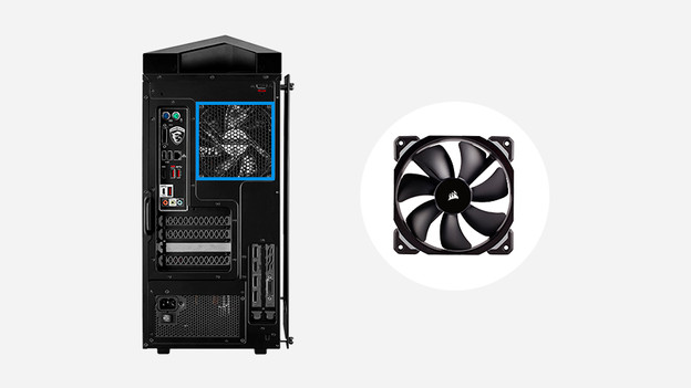 Ventilatoren controleren.