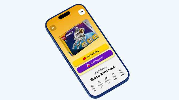 LEGO Builder app op telefoon