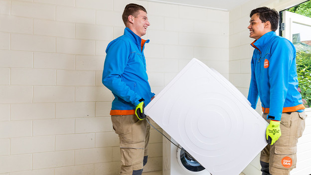 Wasmachine verhuizen