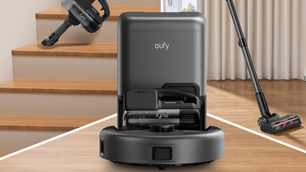 3-in-1 robot, stick vacuum, and handheld vacuum