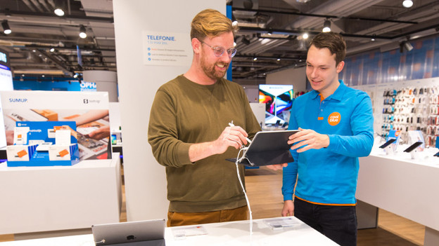 Stap 2: bestel een nieuwe tablet