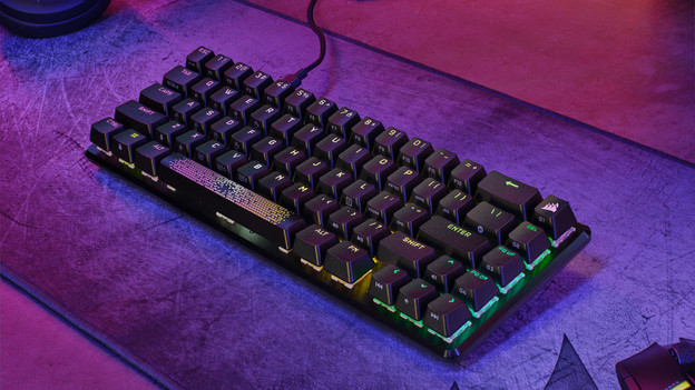 Een 60 procent toetsenbord