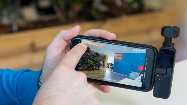 DJI Pocket 2 in gebruik