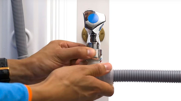 Disconnect the washing machine supply hose