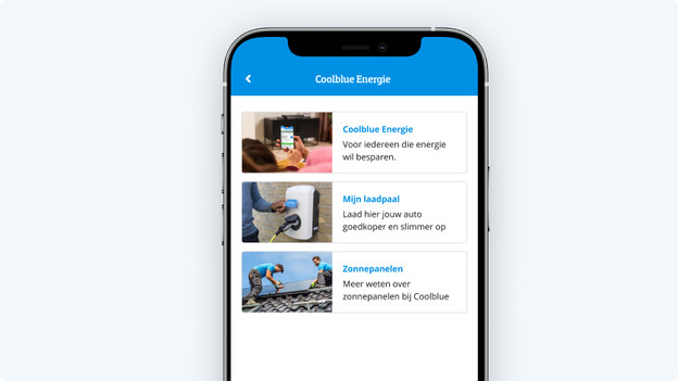 Screenshot Coolblue App