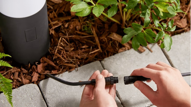 Hue buitenverlichting aansluiten op laagspanning