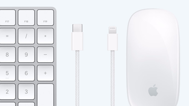 Apple mouse and keyboard