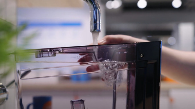 Connect the coffee machine