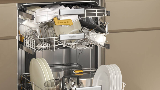 Open Whirlpool MaxiSpace vaatwasser