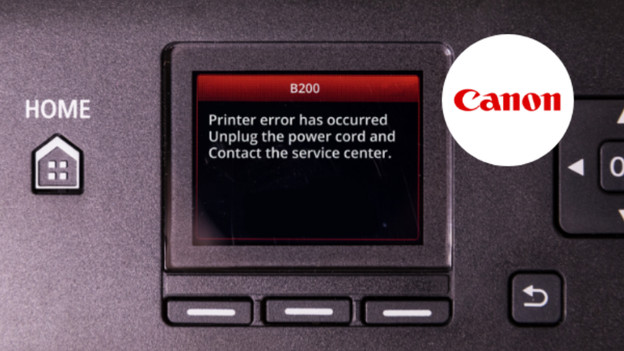 Canon printer error