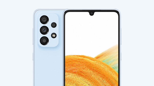 Galaxy A33: 5.000 mAh batterij