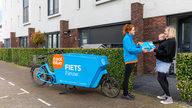 Meegeven aan bezorger