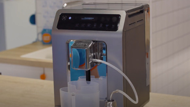 Clean the milk system