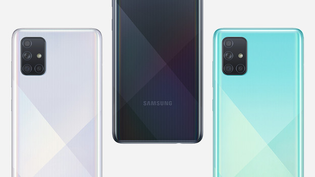 Samsung A71: geschikt voor zware apps, 4.500 mAh batterij