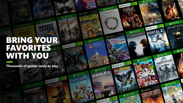 Play Xbox One or Xbox 360 games on the Xbox Series X as well.