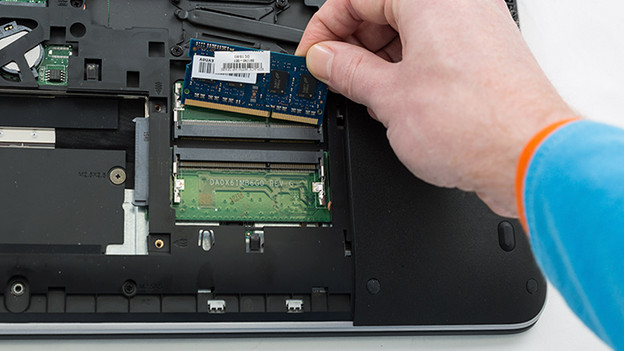 Replacing RAM in Windows laptop.