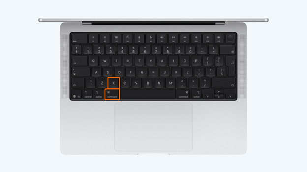MacBook tekst knippen kopieren