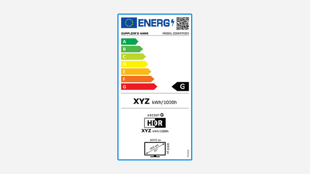 The new energy label of your TV