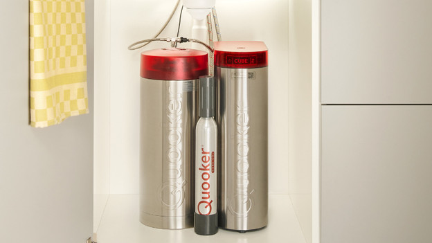 Quooker CUBE in het keukenkastje