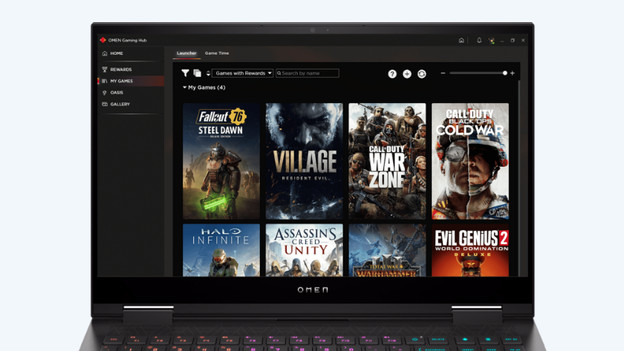 Tip 3: game from the Launcher and Gaming Hub