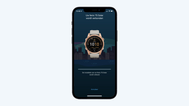 Your watch is now being paired