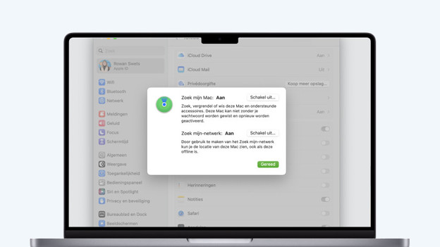 Zoek mijn Mac