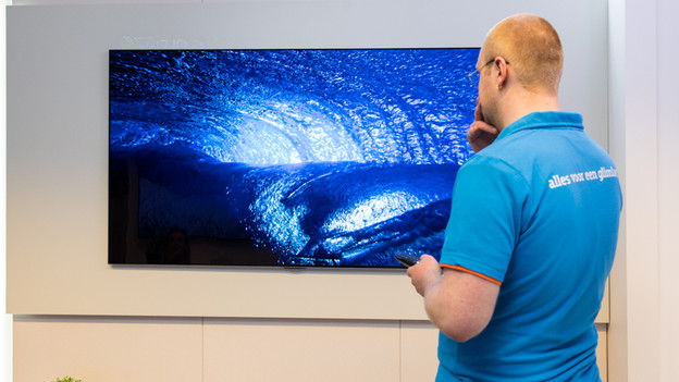 Zwartweergave en contrast van de LG G2 OLED EVO tv
