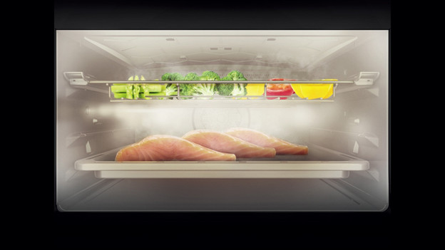 Zalm in een combi-stoomoven