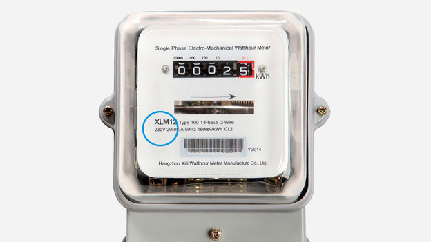1-phase electricity meter