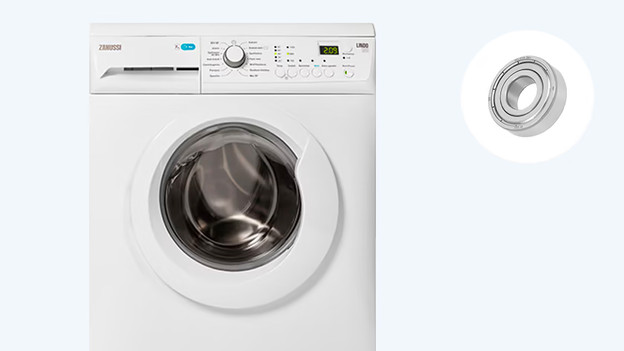 Wasmachine lagers controleren