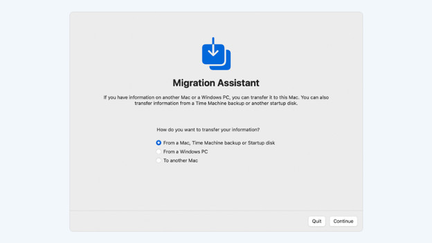 Migration assistant