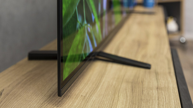 Ontwerp van de Sony A8 OLED tv