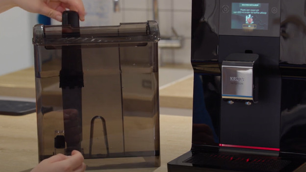 Set the water filter