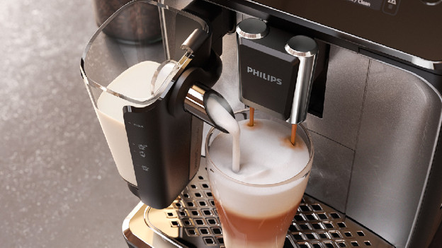 LatteGo: milk foam at the touch of a button