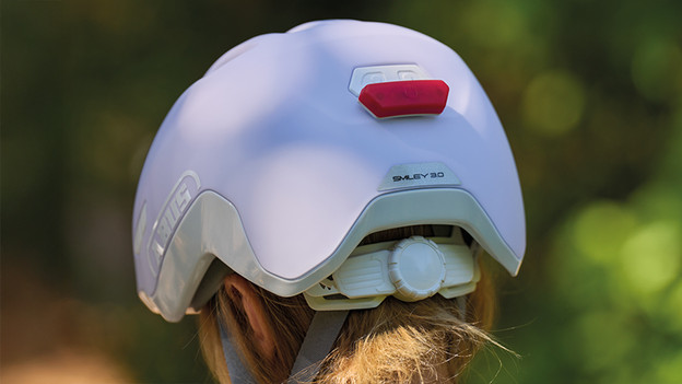 Fietshelm verstellen draaiwiel