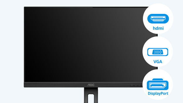 Q24P2Q: 1x hdmi, 1x DisplayPort & 1x VGA