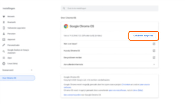 Step 4: check for updates