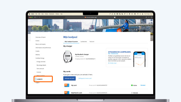 Person working on laptop