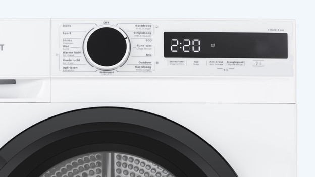 Veripart droger storing